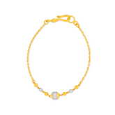 22K Gold Kids Accents Bracelet